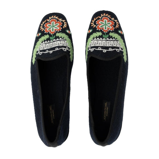 Hallingdrott slipper, red