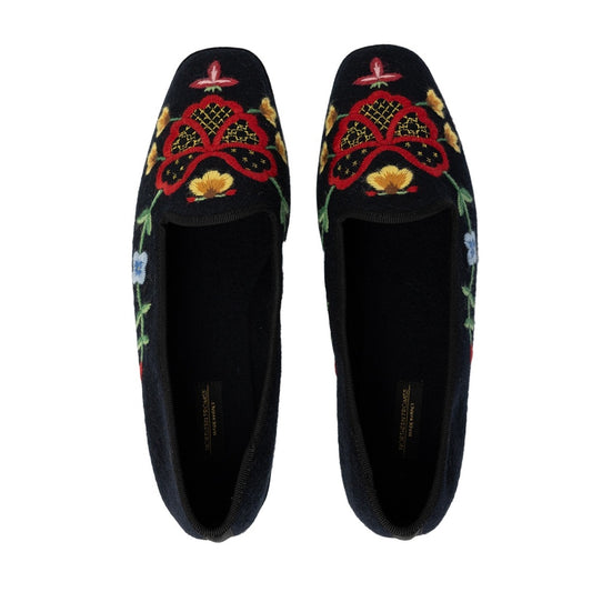 Hallingdrott slipper, red