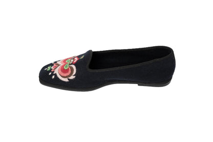 Hallingfryd ballerina skor i rosa, frå høyre sidan 