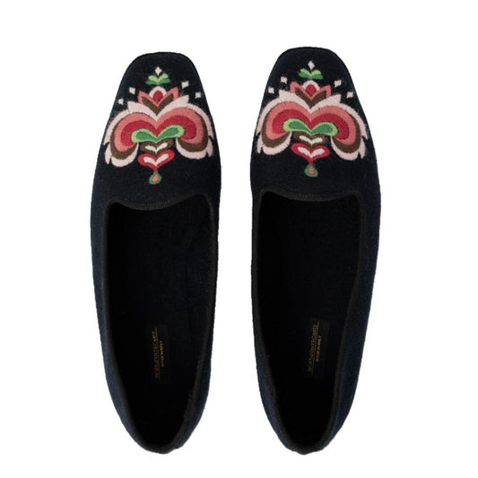 Hallingfryd ballerina skor i rosa