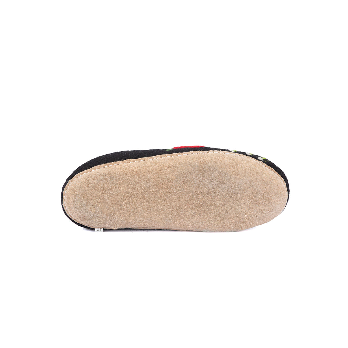 Dala wool slippers, black