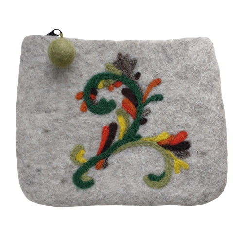 Trollskog clutch, dark green