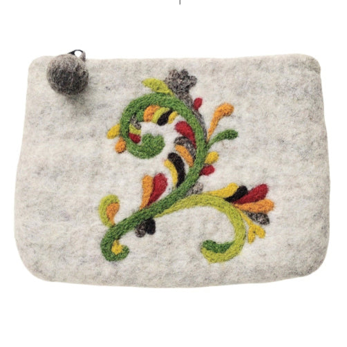 Trollskog clutch, lys grønn